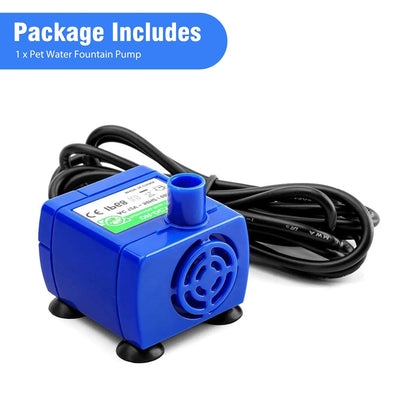 Bomba Para Fuente De Agua Para Gatos, Bomba De Fuente De Agua Para Mascotas  Motor Compatible Para Fuente Para Beber De Mascotas Dispensador De Agua Para Gatos De Repuesto